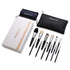 LUXE SERIES 12 PCS CLASSIC MAKEUP BRUSH KIT - BRIGHT SILVER - EIGSHOW Beauty